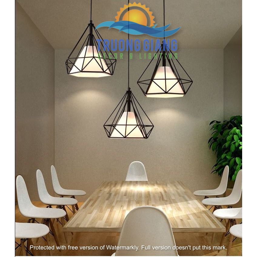 Chao thả kim cương - d250 - d380 - chao thả quán ăn - chao thả quán cafe - đèn thả kim cương chao vải trăng