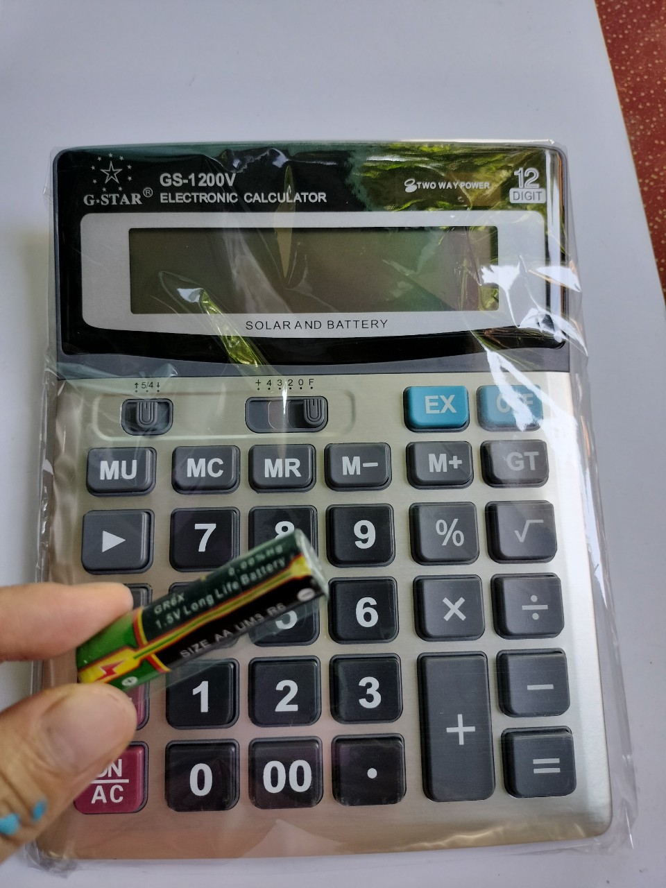 Máy tính bỏ túi gstar gs-1200v