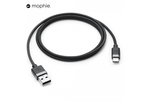 Cáp usb-a to usb-c mophie 2m black