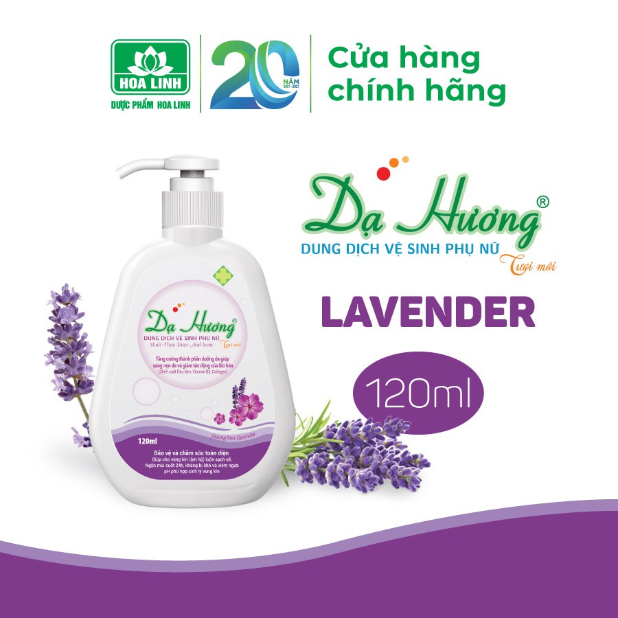  Dung dịch vệ sinh phụ nữ Dạ Hương Lavender 120ml at Boutique Cute 