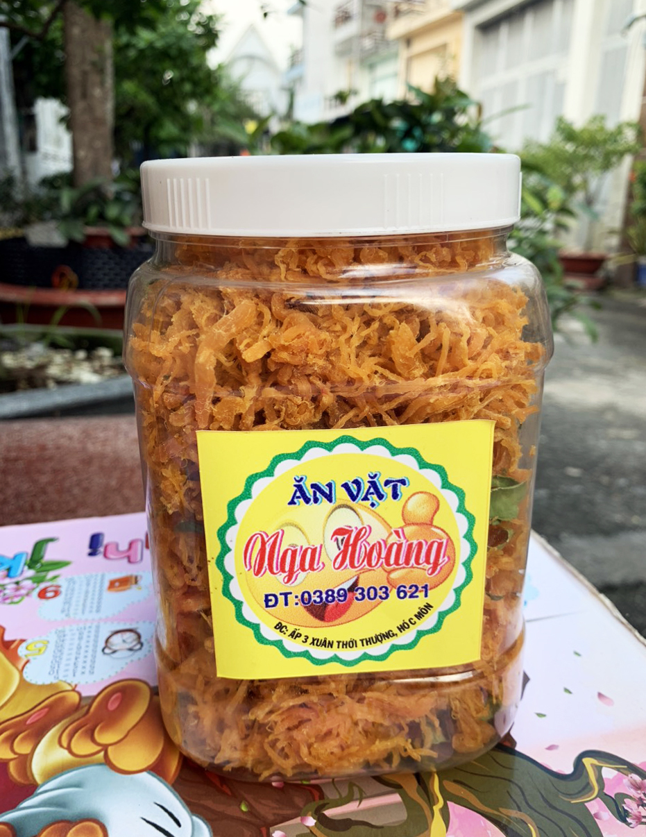 500gr Khô gà lá chanh dẻo dai hàng đặc biệt cao cấp Nga Hoàng