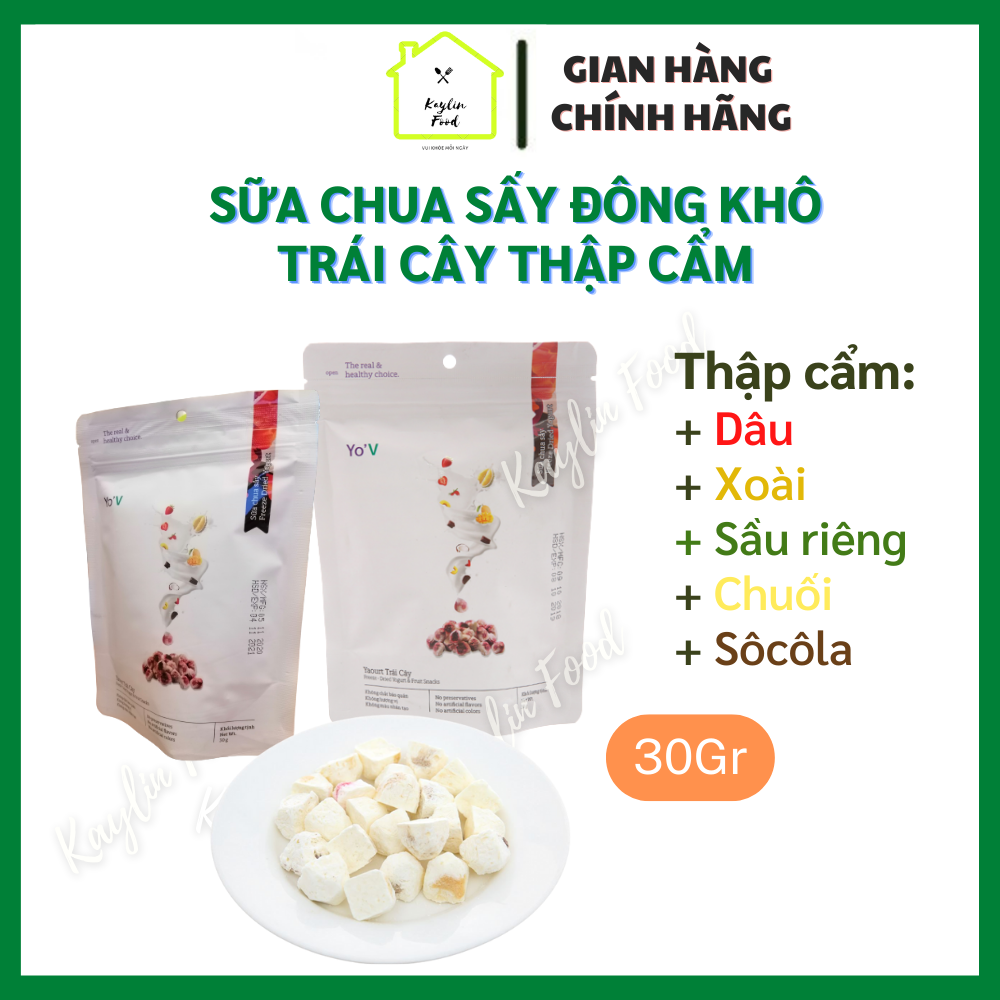 Sữa chua sấy Vinamit 30g sữa chua sấy khô cho bé