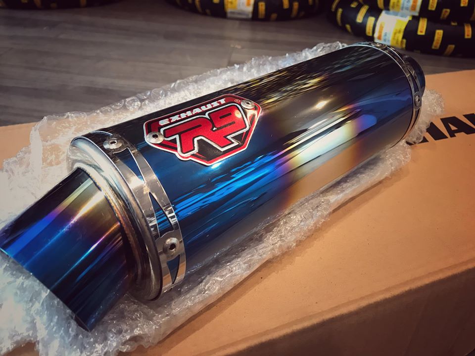 [Motoworld Phân Phối] Pô R9 Mugello (NG) Full-System dành cho xe Yamaha Exciter150