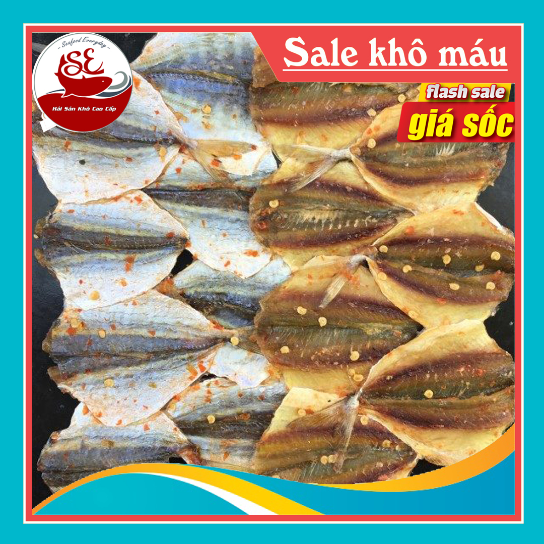 Khô Cá Chỉ Vàng ( 0.5KG - GF52 ) khô cá được chế biến theo chuẫn quy trinh khép kín đảm bảo chất lượng cá khô
