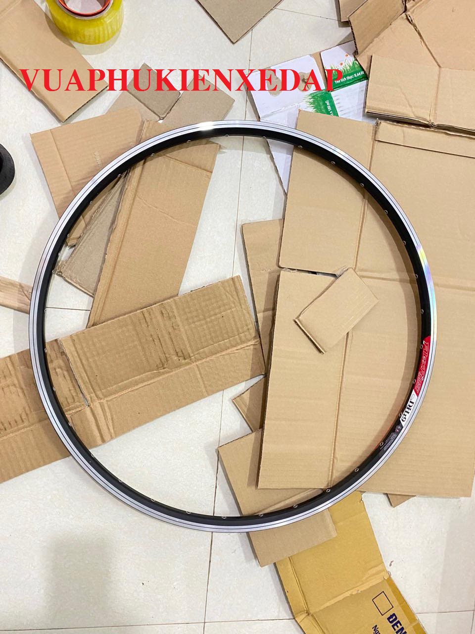 Vành nhôm xe đạp 700c - 32, 36 lỗ cao cấp xe đạp thể thao
