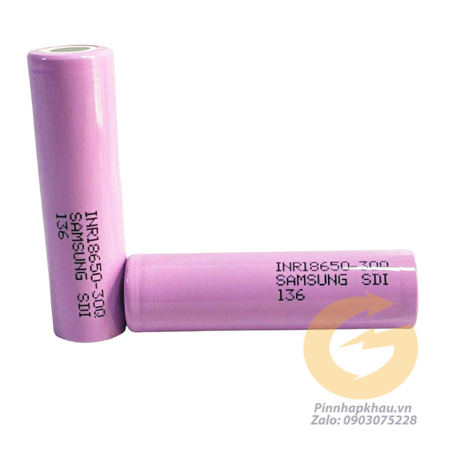 Pin sạc lithium li-ion 18650 samsung 30q 3000mah 20a