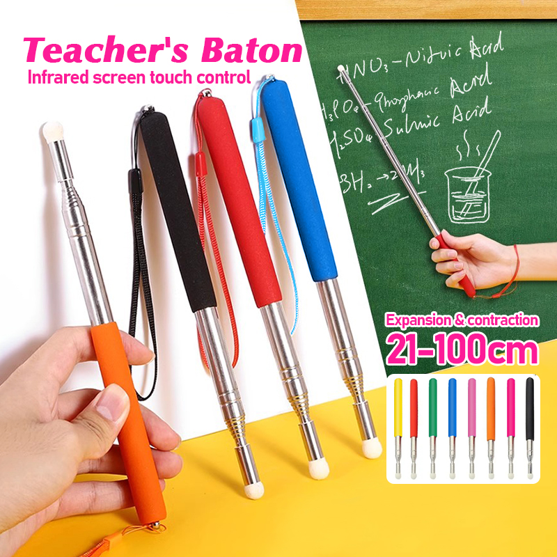 Que chỉ bảng có dây đồ dùng,giáo cụ dạy trong học tập cho giáo viên,có thể thu gọn kéo dài,hỗ trợ giáo viên khi giảng dạy