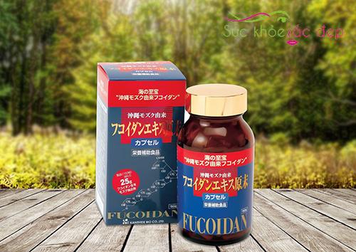 Tảo Đỏ Fucoidan Nhật Bản 150 viên