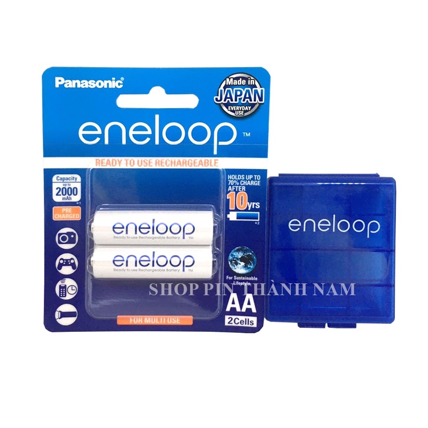 Pin sạc AA Panasonic Eneloop chính hãng