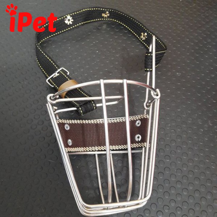 Rọ mõm inox cho thú cưng chó size s - ipet shop