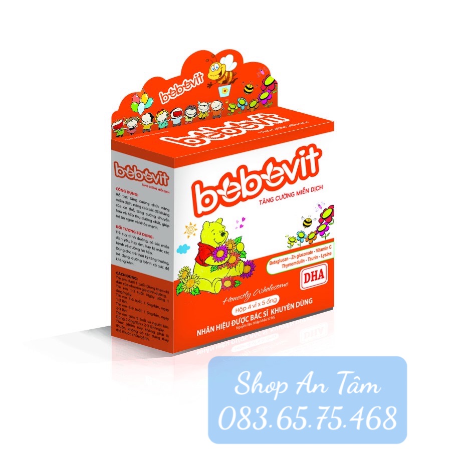 Siro Bebevit Tăng Cường Miễn Dịch