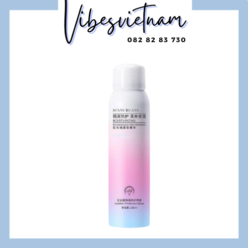 Xịt Chống Nắng Nâng Tone Toàn Thân - Maycreate