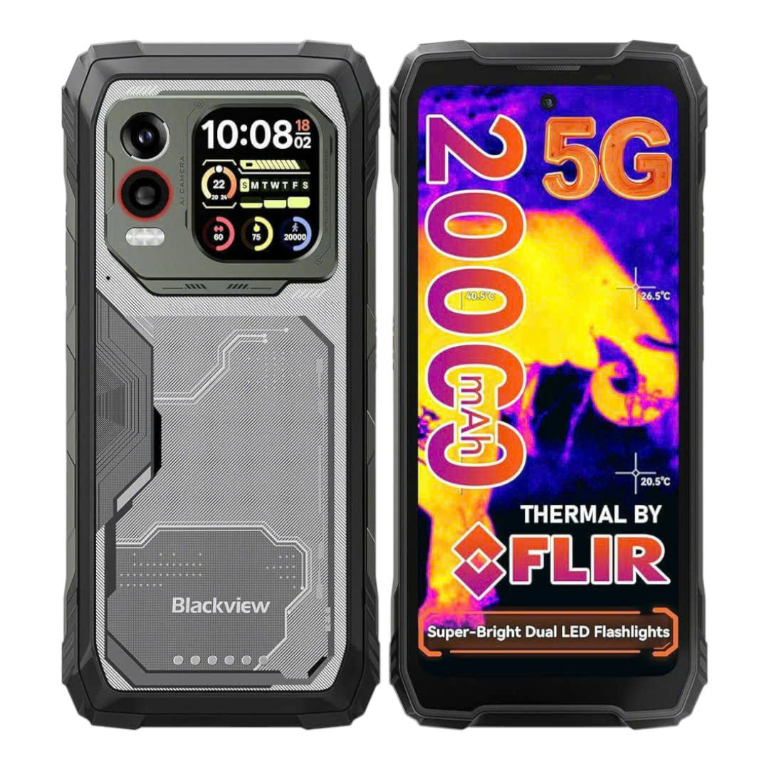 Blackview Xplore X1 Pro 5g 256Gb, Super Standard Flir Thermal Camera, Super Durable 10,000Mah Battery