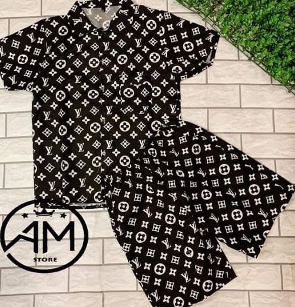 💝 ĐẸP XUẤT SẮC 💝 Bộ Quần Áo Pizama Nam Chất Liệu Kate Thái Cực HotE3 T567