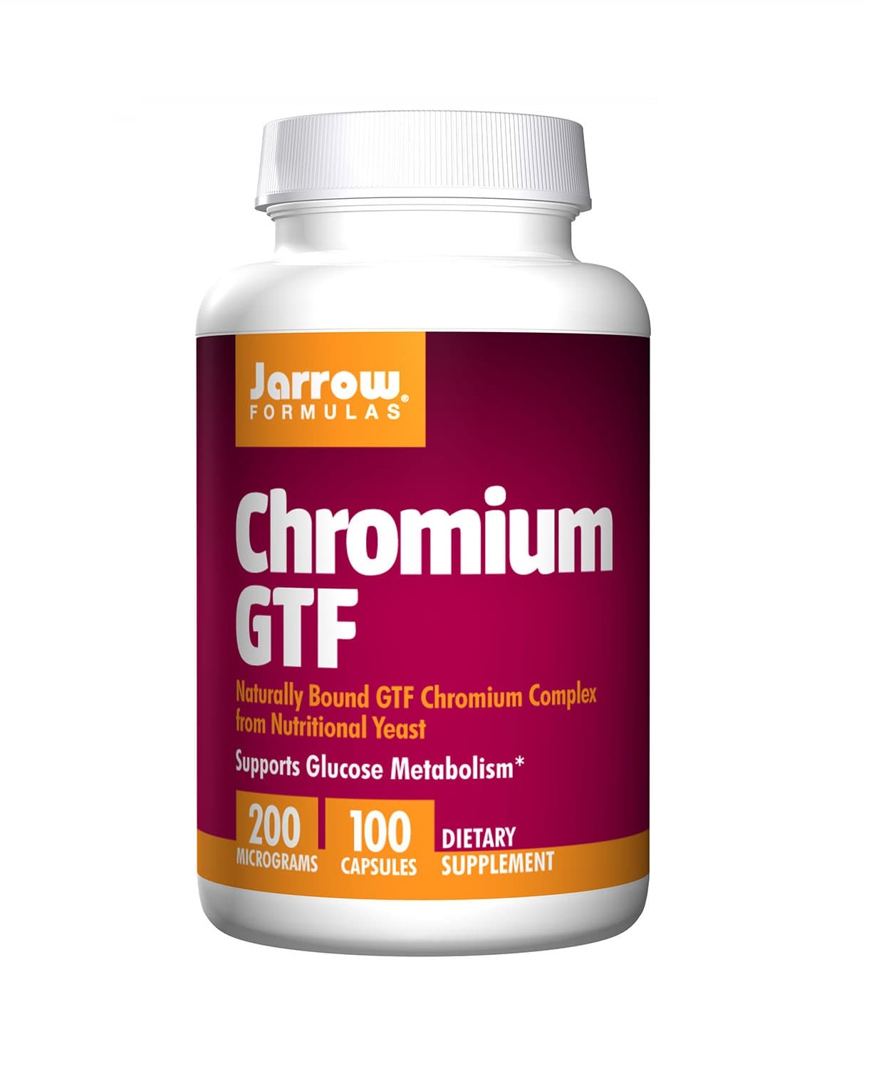 Viên uống cân bằng đường huyết Jarrow Chromium GTF 200mcg 100 viên