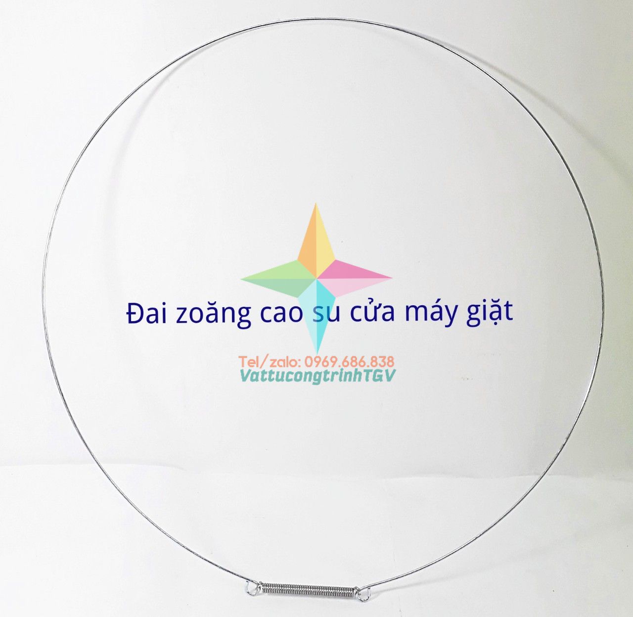 Đai to size 38 cm giữ gioăng ron cao su cánh cửa máy giặt cửa ngang 7-10kg
