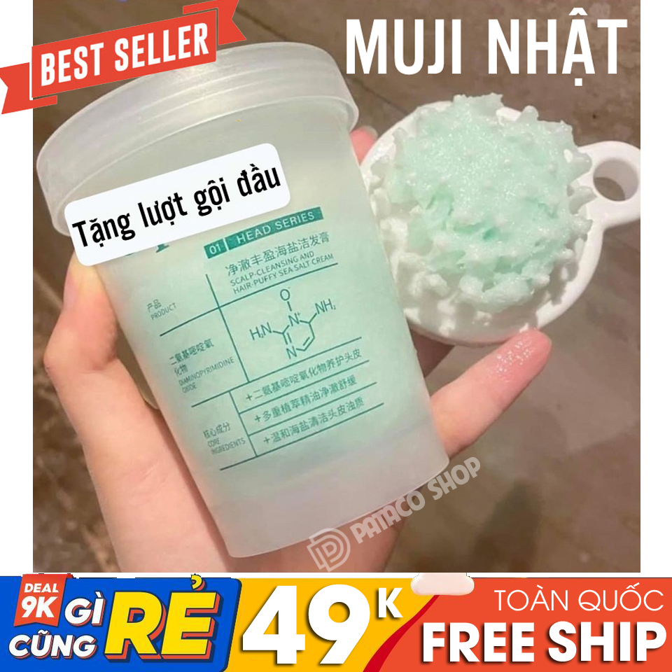 (Tặng lượt Muji Nhật) Tẩy tế bào chết da đầu Jiorniee 250g DSTDC59 kiểm soát dầu nhờn giảm bết tóc làm sạch chăm sóc tóc tại nhà