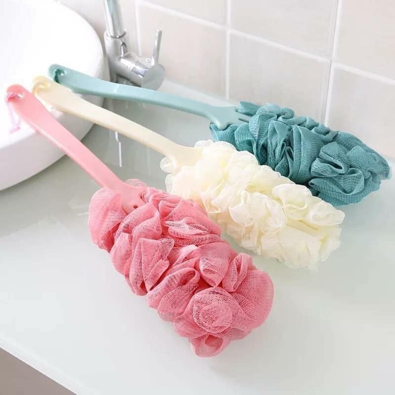 Cọ kỳ lưng kèm bông tắm ( màu ngẫu nhiên )
