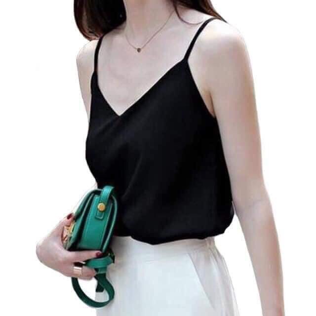 Bán sỉ - áo 2 dây lụa satin siêu đẹp-88
