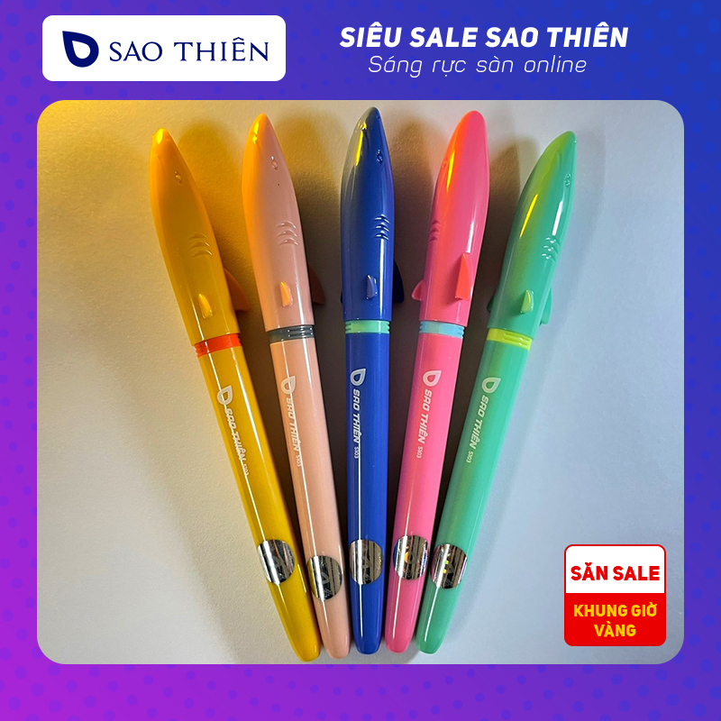 Bút máy giá rẻ chỉ 25k.bút mực sao thiên s103 ngòi kim tinh êm trơn,penpro