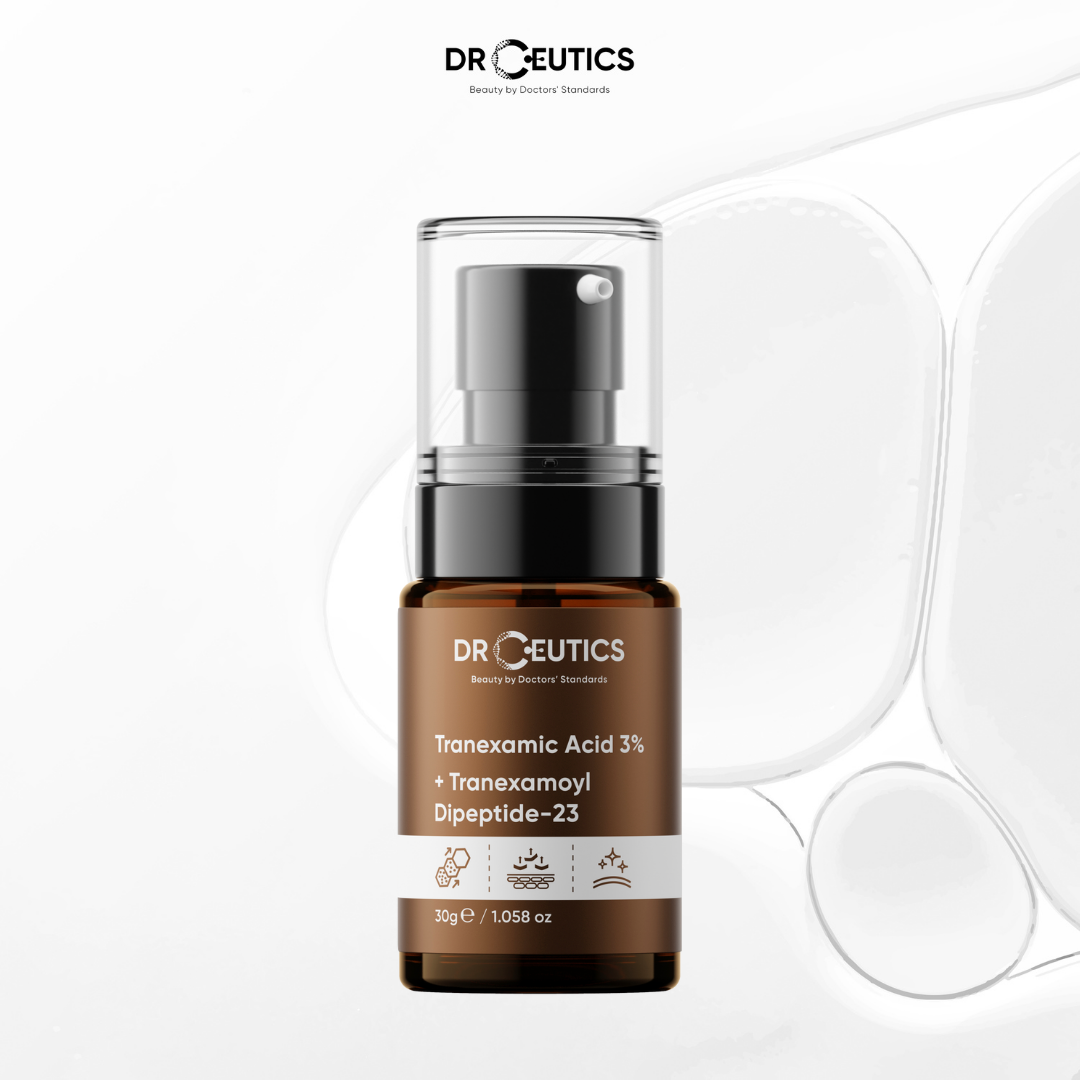 Tinh chất làm mờ nám sáng da giảm đỏ drceutics tranexamic 3%