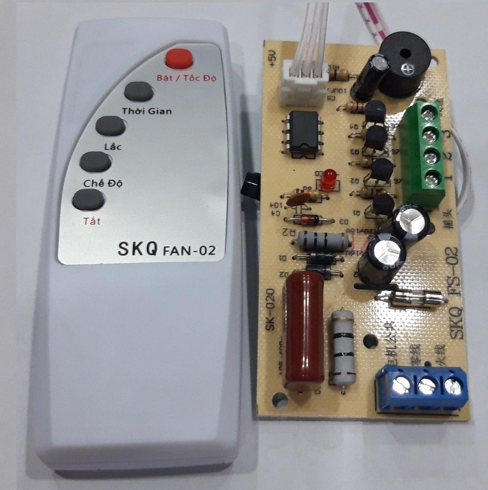 COMBO 5 Bộ mạch và điều khiển từ xa biến quạt thường thành quạt điều khiển từ xa BẢN TIẾNG VIỆT DỄ SỬ DỤNG mạch quạt điều khiển từ xa quạt điều khiển từ xa điều khiển từ xa cho quạt mạch quạt mạch điề khiển quạt