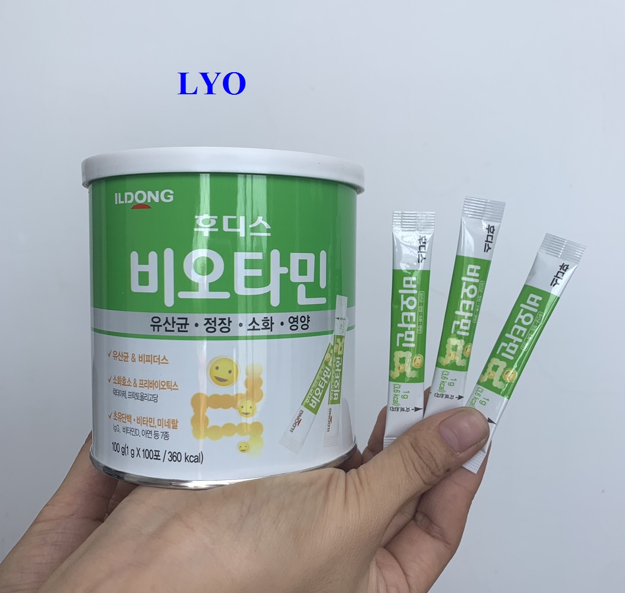 [tách lẻ] Men vi sinh Ildong cho bé từ sơ sinh Hàn quốc(lẻ 10 gói).