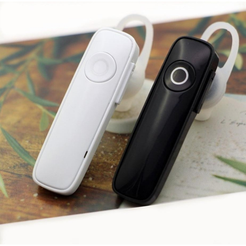 Tai nghe bluetooth stereo headset - tai nghe nhét tai không dây nghe gọi đàm thoại nghe nhạc cực hay -1 bên tai- kèm dây sạc pin