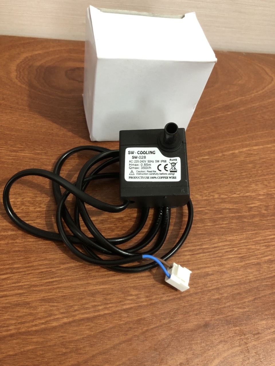 máy bơm 5w cho quạt điều hòa gia đinh hàng chuẩn - máy bơm nước quạt điều hòa 5w - máy bơm quạt hơi nước gia đình