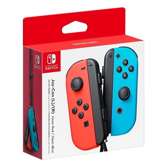 Tay cầm điều khiển Nintendo switch Joy-con Neon Red/Neon Blue