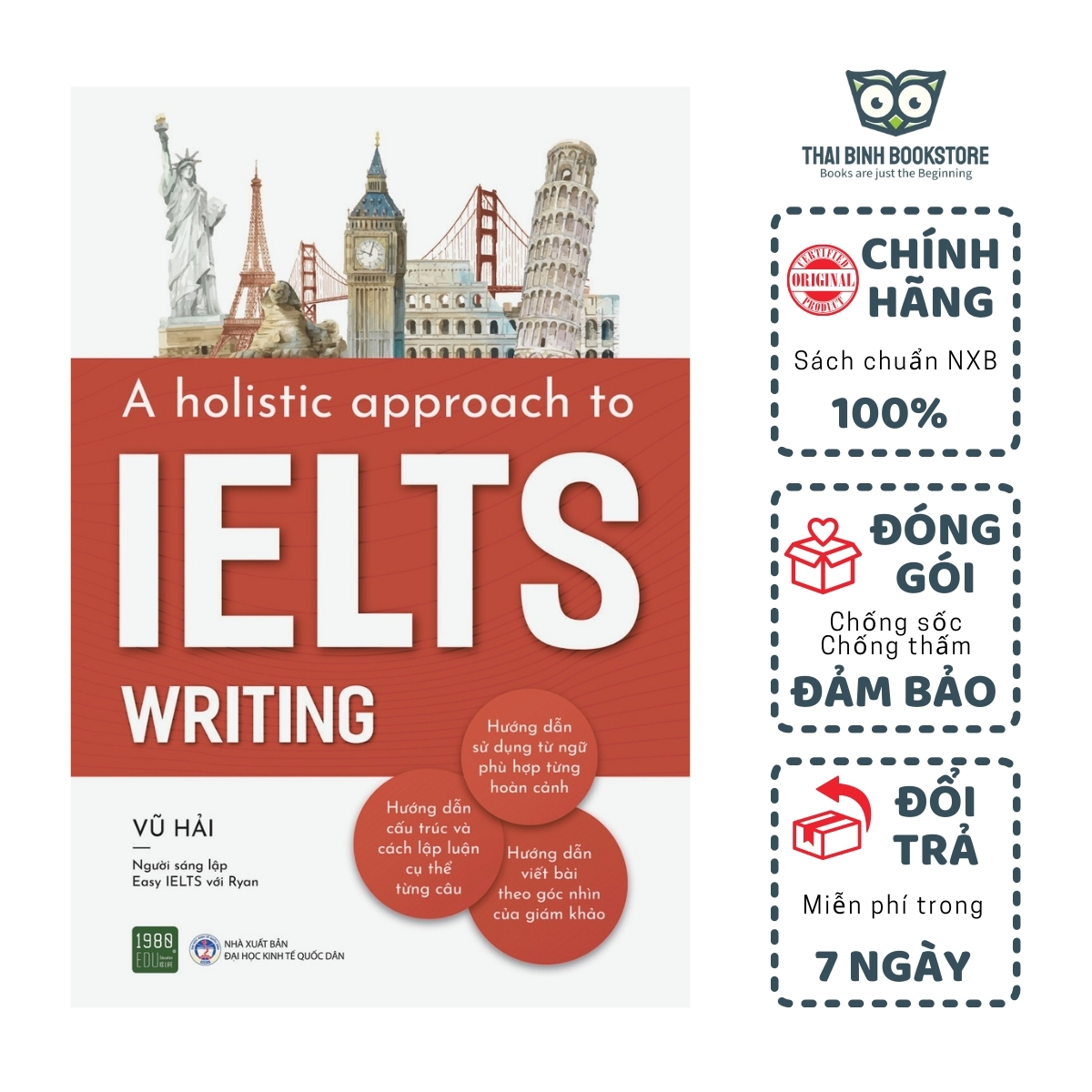 Sách - a holistic approach to ielts writing - 1980books - thái bình bookstore