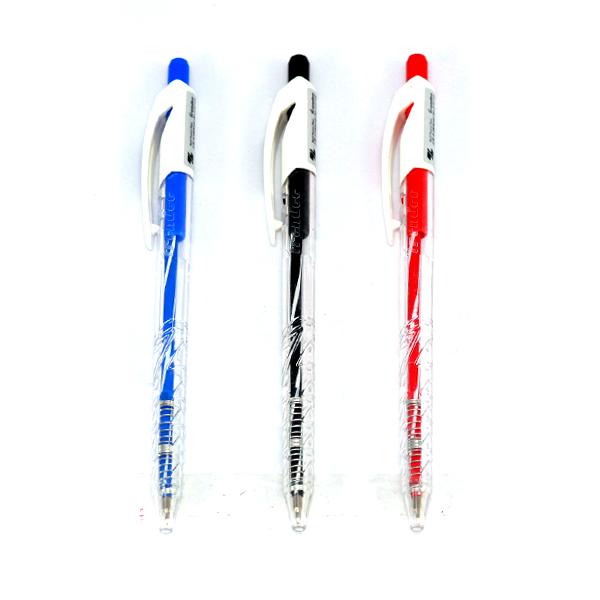 [HCM]Hộp 20 cây bút bi tl079 có thiết kế hiện đại kết hợp hài hòa giữa phần thân dưới bằng nhựa trong nhỏ và thon dài với phần giắt bút màu nhựa trắng đục khỏe khoắn