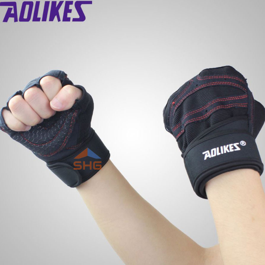[HCM]GĂNG TAY AOLIKES MÃ 01.KIỂU DÁNG THỂ THAO CỰC CHẤT