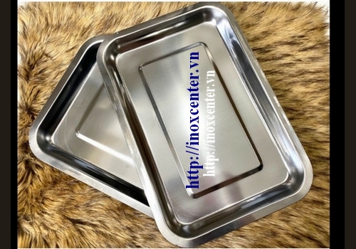 Khay mâm inox cạn