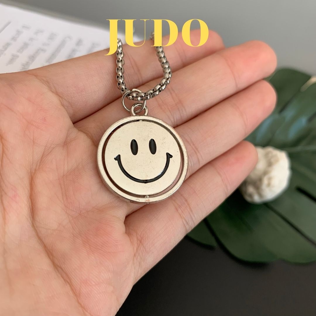 Dây chuyền thời trang cho nam 2 mặt smile