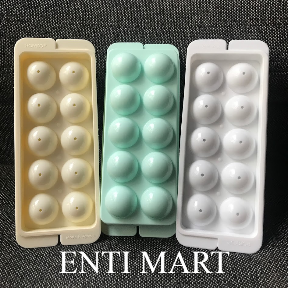 Khuôn thạch rau câu khay đá bi 10 viên tròn ( MS 02), chất lượng đảm bảo an toàn đến sức khỏe người sử dụng, cam kết hàng đúng mô tả