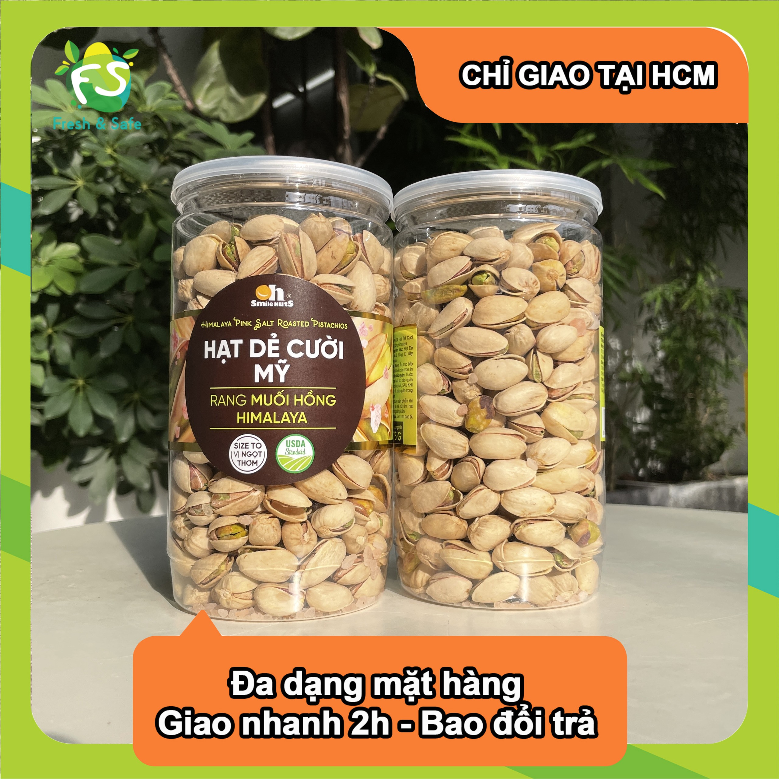 Hạt dẻ cười mỹ rang muối - 475g