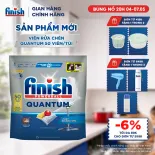 Viên Rửa Chén Bát Finish Powerball Quantum 50 viên