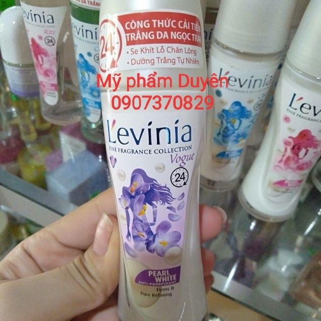Lăn khử mùi Levinia dưỡng trắng da ngọc trai