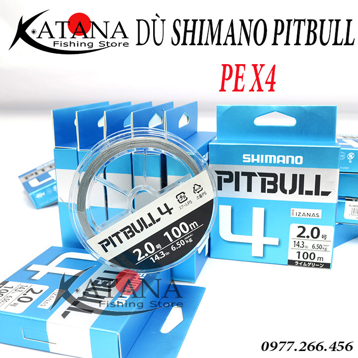 Dù câu cá shimano pitbull xịn rẻ