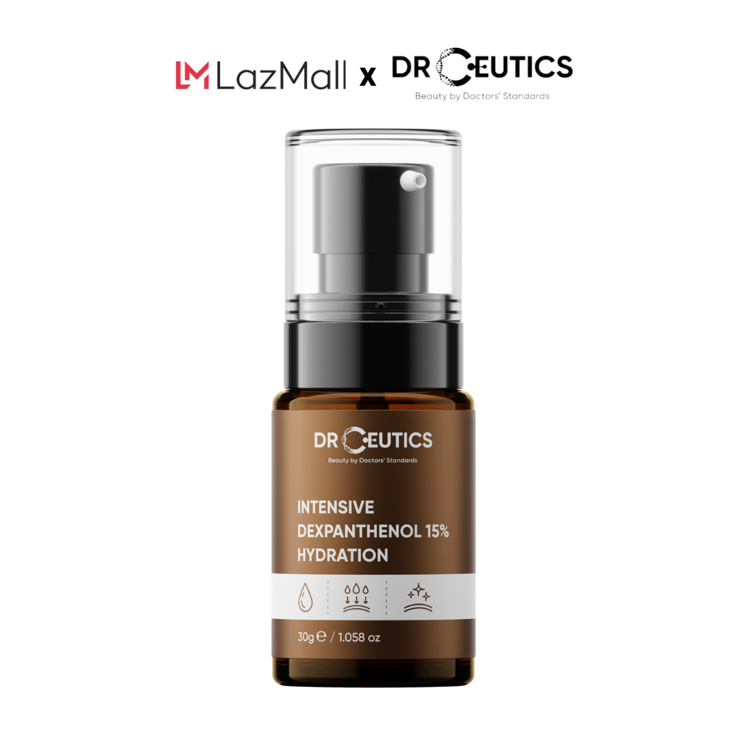 DrCeutics Tinh Chất Vitamin B5 Intensive Dexpanthenol 15% X2 Hydration Cấp Ẩm & Phục Hồi Cho Da Treatment, Da Khô