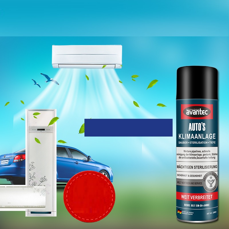 [HCM]Chai xịt khử mùi máy lạnh Avantec- xịt vệ sinh máy lạnh ô tô xe hơi