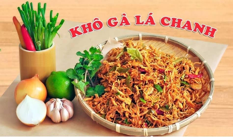 200gr khô gà lá chanh cay An Nhiên