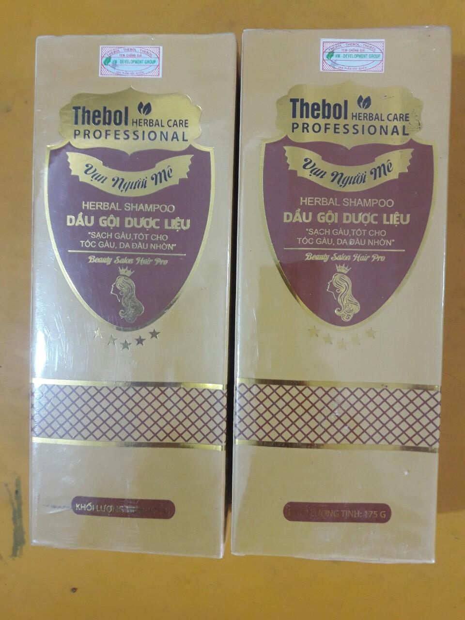 5 chai dầu gội dược liệu vạn người mê, chuyên trị gàu, rụng tóc 175gr