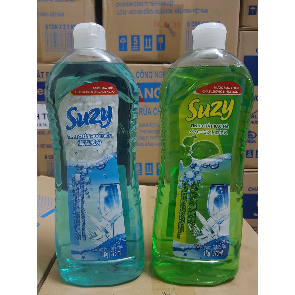 Nước rửa chén bát Suzy Nhật Bản 1Kg, chất lượng đảm bảo an toàn và cam kết hàng đúng như mô tả