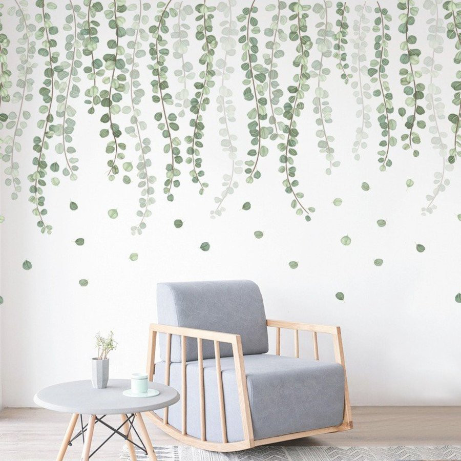 Decal dán tường dây leo tường, decal trang trí dây leo nhiều mẫu tạo điểm nhấn cho phòng khách, phòng ngủ, góc sống ảo cho quán cà phê, sản phẩm được phân phối bởi Nguyên Phong Metal Art