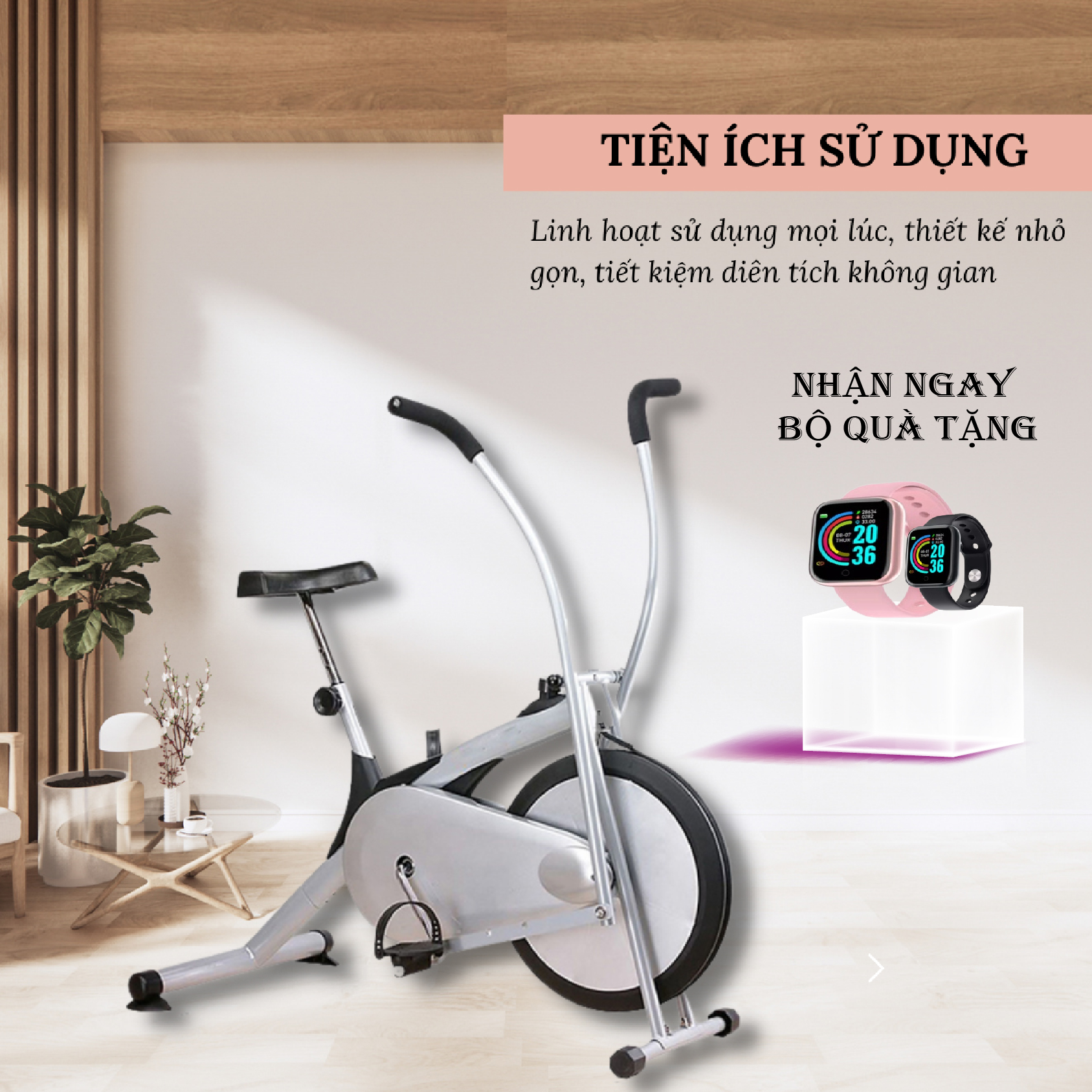 Xe Đạp Tập Thể Dục Tập Gym Tại Nhà G015 Xe Đạp Đa Năng Tăng Cường Sức Khỏe
