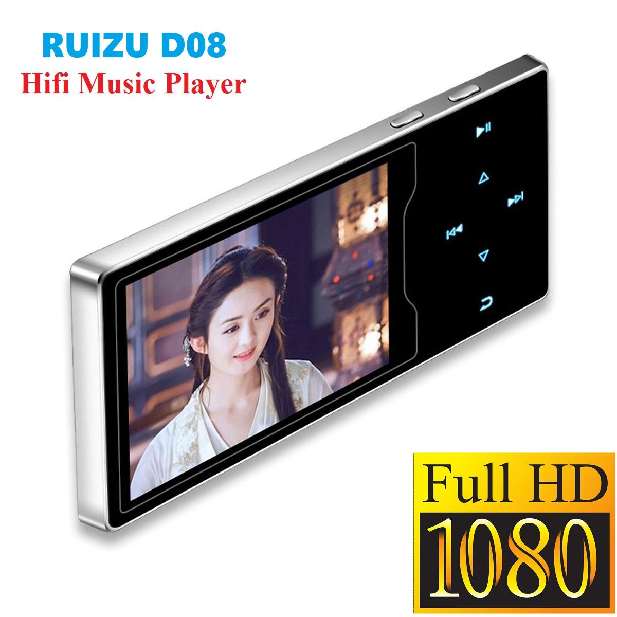 Máy nghe nhạc cao cấp Ruizu D08 màn hình HD 2.4 inch + Kèm quà tặng hấp dẫn