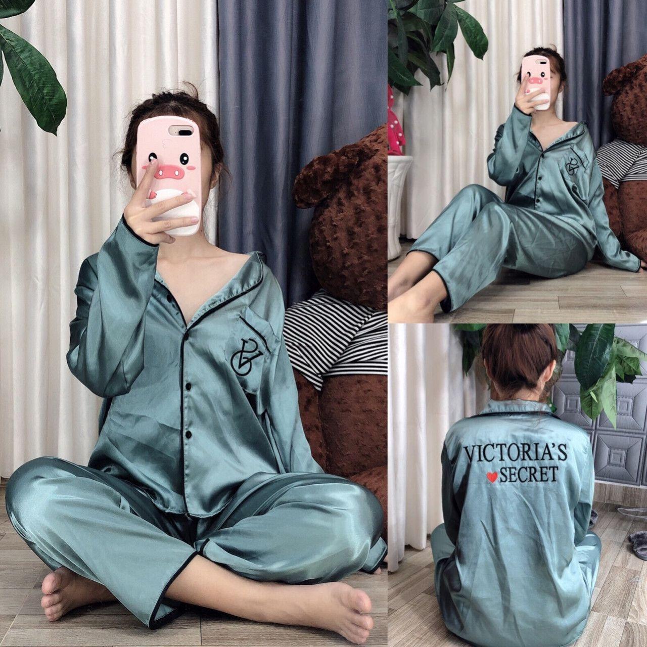 Đồ bộ phi lụa Victorias Secret