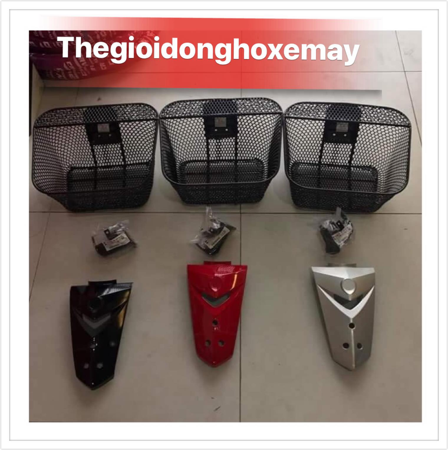 Rổ Lưới Sirius kiểu Spark thái + pát rổ + nạ ( Combo 3 món)